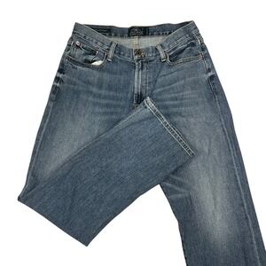 Lucky Brand‎ 181 Relaxed Straight Jeans Men's 31X32 Blue Denim